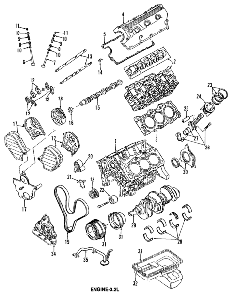 Oil Pan for 1993 Isuzu Rodeo #0