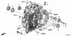 21101RG0A00 - Transmission - Automatic: PLATE, BEARING SETTING for Honda Image
