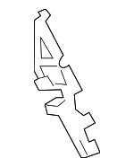 MR444935 - : Center Reinforced for Mitsubishi: Montero Image