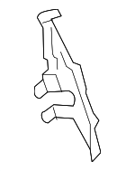 MR444934 - : Center Reinforced for Mitsubishi: Montero Image