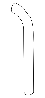 4A9877233 - Body: Drain Hose for Audi: A4, A4 Quattro, A6, A6 Quattro, A8, A8 Quattro, Allroad Quattro, S4, S6, S8 Image