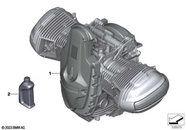 83212365963 - Engine: Motor Oil ADVANTEC 15W-50 - 1L for BMW-Motorrad Image image