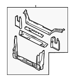15871561 - Body: Support Assembly for Buick: Terraza | Chevrolet: Uplander, Venture | Oldsmobile: Silhouette | Pontiac: Montana | Saturn: Relay Image