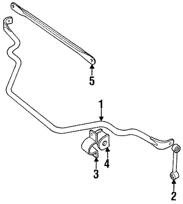 CBC9642 - Suspension: Stabilizer Bar for Jaguar Image