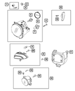 68465961AA - Electrical: Plug for Mopar Image