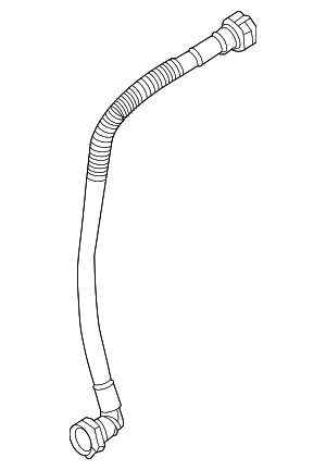 25415CV000 - Cooling System: Radiator Coolant Hose for Kia: EV6 Image