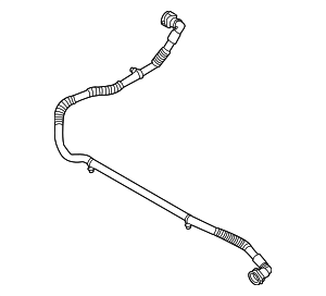 25414CV000 - Cooling System: Radiator Coolant Hose for Kia: EV6 Image