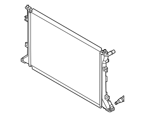 253E0CV200 - Cooling System: Radiator for Kia: EV6 Image