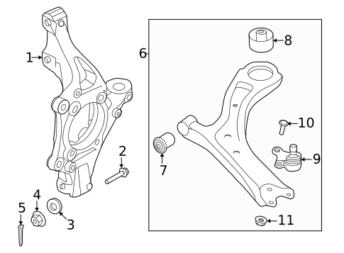 Suspension Components for 2023 Kia EV6 #0