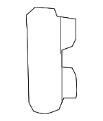 971807754G2X - Body: Lmp Washer Cover for Porsche: Panamera Image