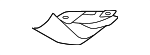 8W0804169A - Exhaust: Pipe Shield for Audi Image
