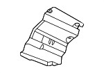 8W0804171 - Exhaust: Resonator Shield for Audi Image