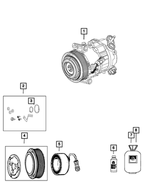 68224150AB - Air Conditioners and Heaters: Compressor Lubricant for Mopar Image