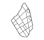 DN4J502J1A - Body: Side Retainer for Mazda: MX-30 EV Image