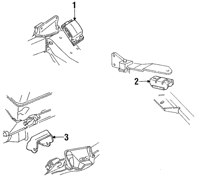 10201937 - Engine: Bracket for GM Image