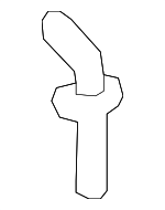 19106RSAG00 - Cooling System: Reservoir Cap Joint for Acura Image