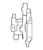 5143581AA - Body: Washer Pump for Chrysler: Town &amp; Country | Dodge: Caravan, Grand Caravan | Jeep: Commander, Grand Cherokee, Liberty Image