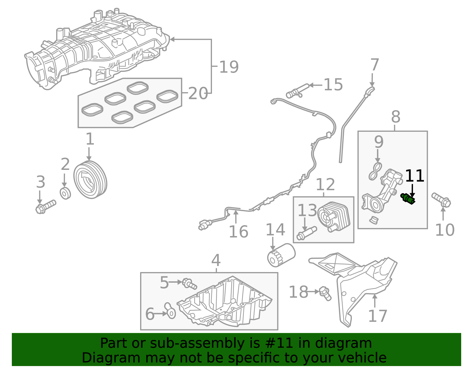 Motorcraft™ Engine Oil Pressure Switch OPS-1 | OEM Parts Online