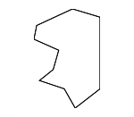 4B0971847J - Body: Release Cable Clamp for Audi: A6, A6 Quattro, S6 Image