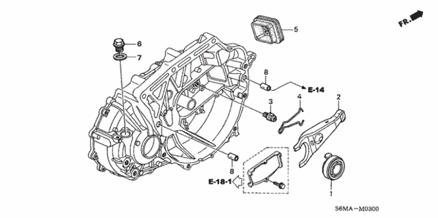 MT Clutch Release for 2006 Acura RSX #0