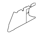 LR068092 - Body: Lower Quarter Trim for Land-Rover Image