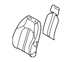 88450L1110 - Body: Seat Back Pad for Hyundai Image
