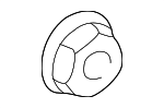 9017926006 - Brakes: Axle Nut for Lexus: GS300, GS400, GS430, IS300, LS400, SC300, SC400 Image