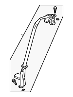 4823T3LA00ZA - Electrical: Center Seat Belt for Honda: Accord Image