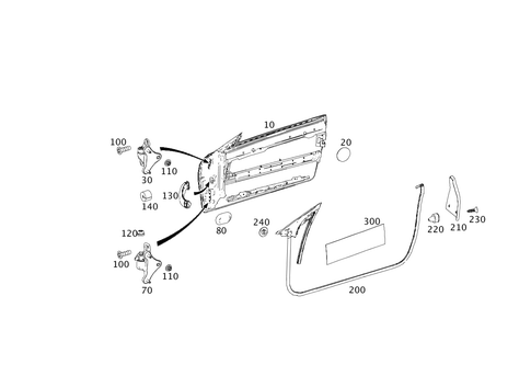 Front Doors for 2015 Mercedes-Benz E550 #0