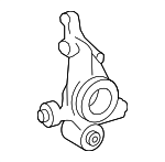 423050T020 - Suspension: Knuckle for Toyota: Highlander, Venza Image