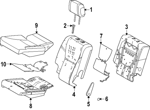 Second Row Seats for 2024 Lexus GX550 #5