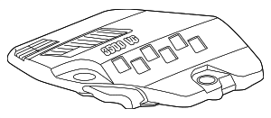 12618063 - Engine: Engine Intake Manifold Cover for GM Image