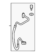 7L8820721K - : 2011-2015 Audi Q7 - Discharge Hose for Audi: Q7 Image