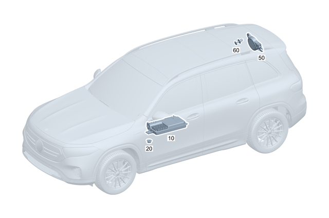 9001751 - Electrical System: Control Unit for Mercedes-Benz: GLB250, GLB35 AMG Image image