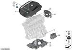 11147935418 - Engine: Engine Cover for BMW Image