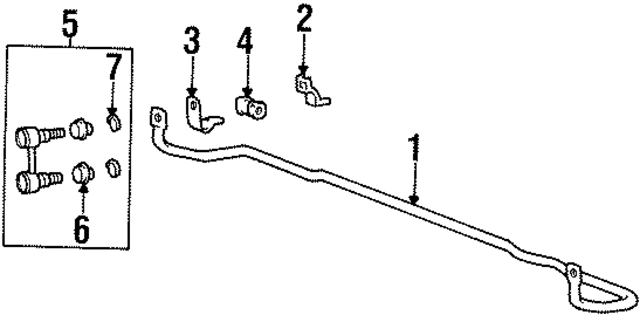 5481127001 - : Stabilizer Bar for Hyundai Image