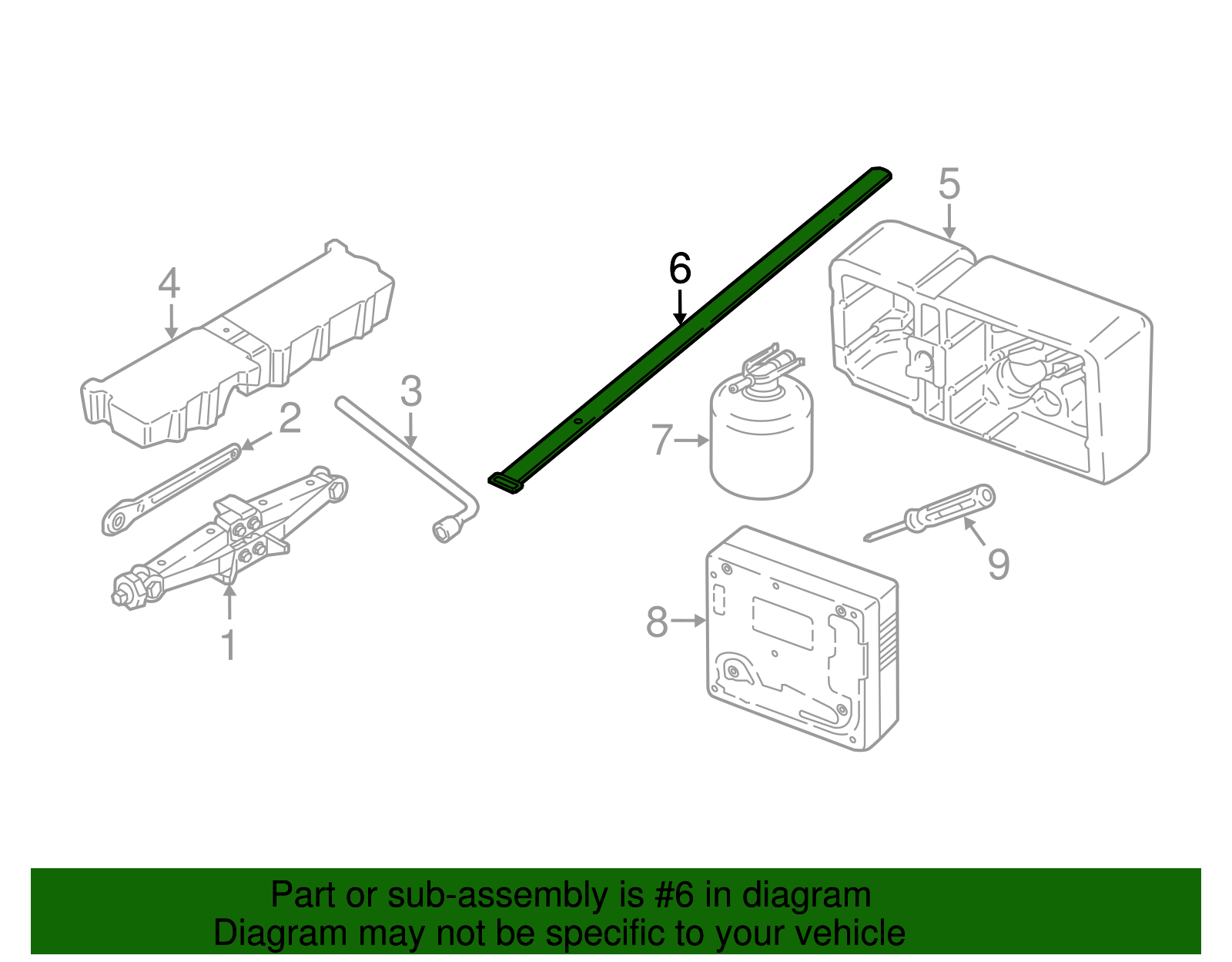 Storage Tray Fastener - BMW (71-10-6-862-425)