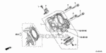 16400R44A02 - Engine: THROTTLE BODY, ELECTRONIC CONTROL (GMD7A) for Honda Image