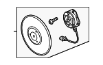 4H0959455AE - Cooling System: Fan &amp; Motor for Audi Image
