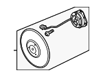 4H0959455AD - Cooling System: Fan &amp; Motor for Audi Image