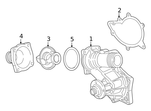 Cooling System for 1995 BMW 740iL #1