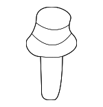 90119A0251 - : Upper Retainer Bolt for Toyota: Avalon Image