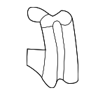 52575AC020 - Body: Retainer for Toyota: Avalon Image