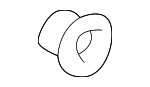 9008017262 - Body: Bumper Cover Nut for Toyota Image