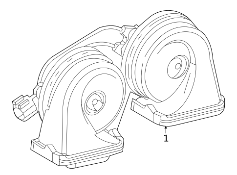 Horns for 2024 Chevrolet Equinox EV #0