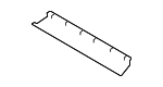 41217177681 - Body: Windshield Header Reinforced Plate for BMW: 1 Series M, 128i, 135i, 135is Image