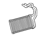 8710760450 - : Heater Core for Lexus: LX600, LX700h Image