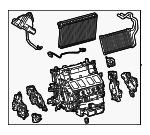 8705060P60 - : AC &amp; Heater Assembly for Lexus: LX600 Image