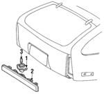 E8FZ13550B - Electrical: License Lamp for Ford: Escort, Taurus | Mercury: Sable Image