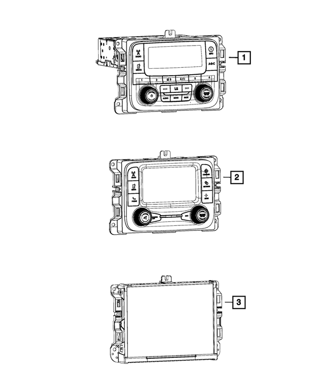 Z8365210AC - Electrical: Multi Media Radio for Mopar Image